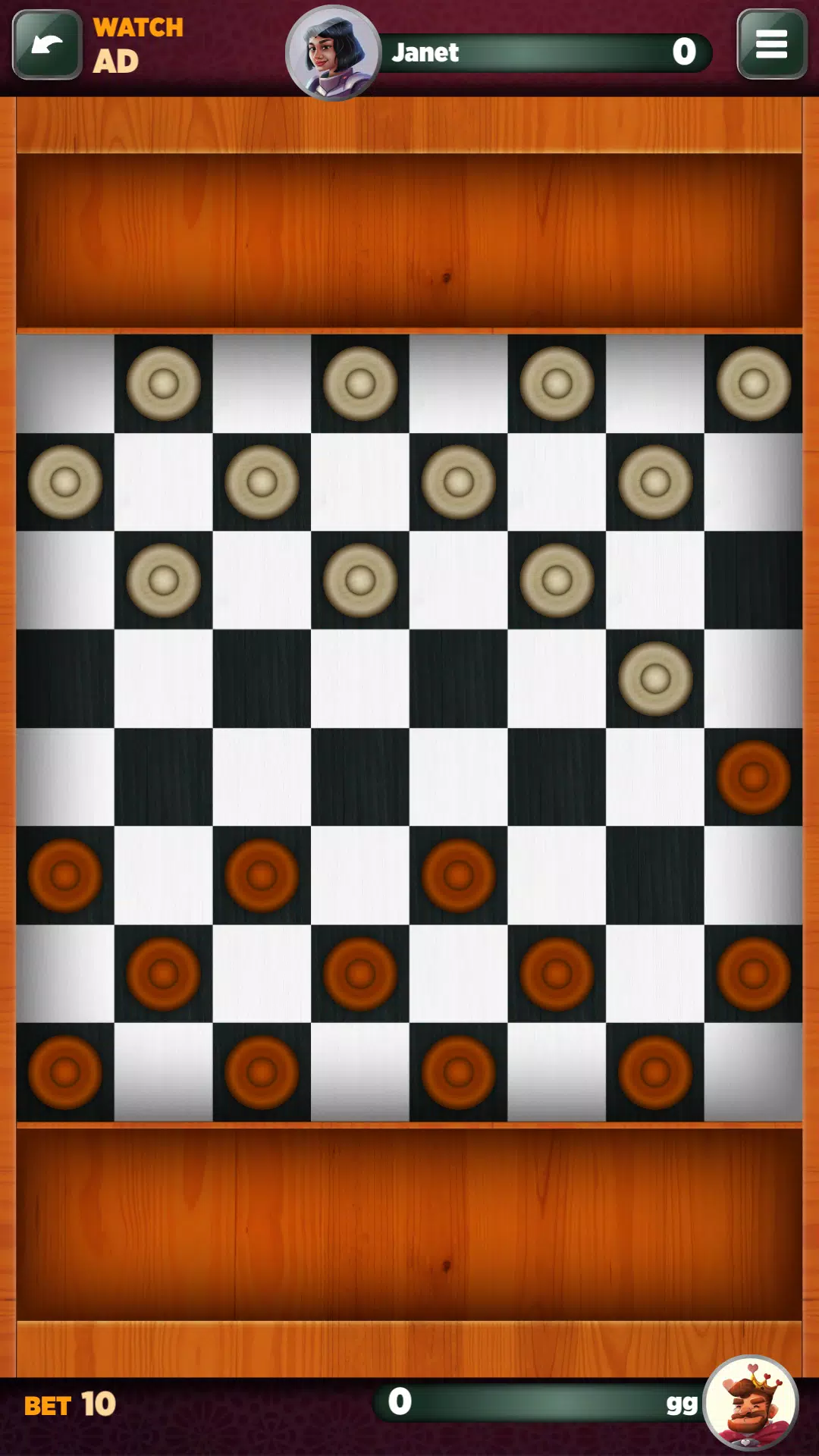 Checkers - Offline Board Games