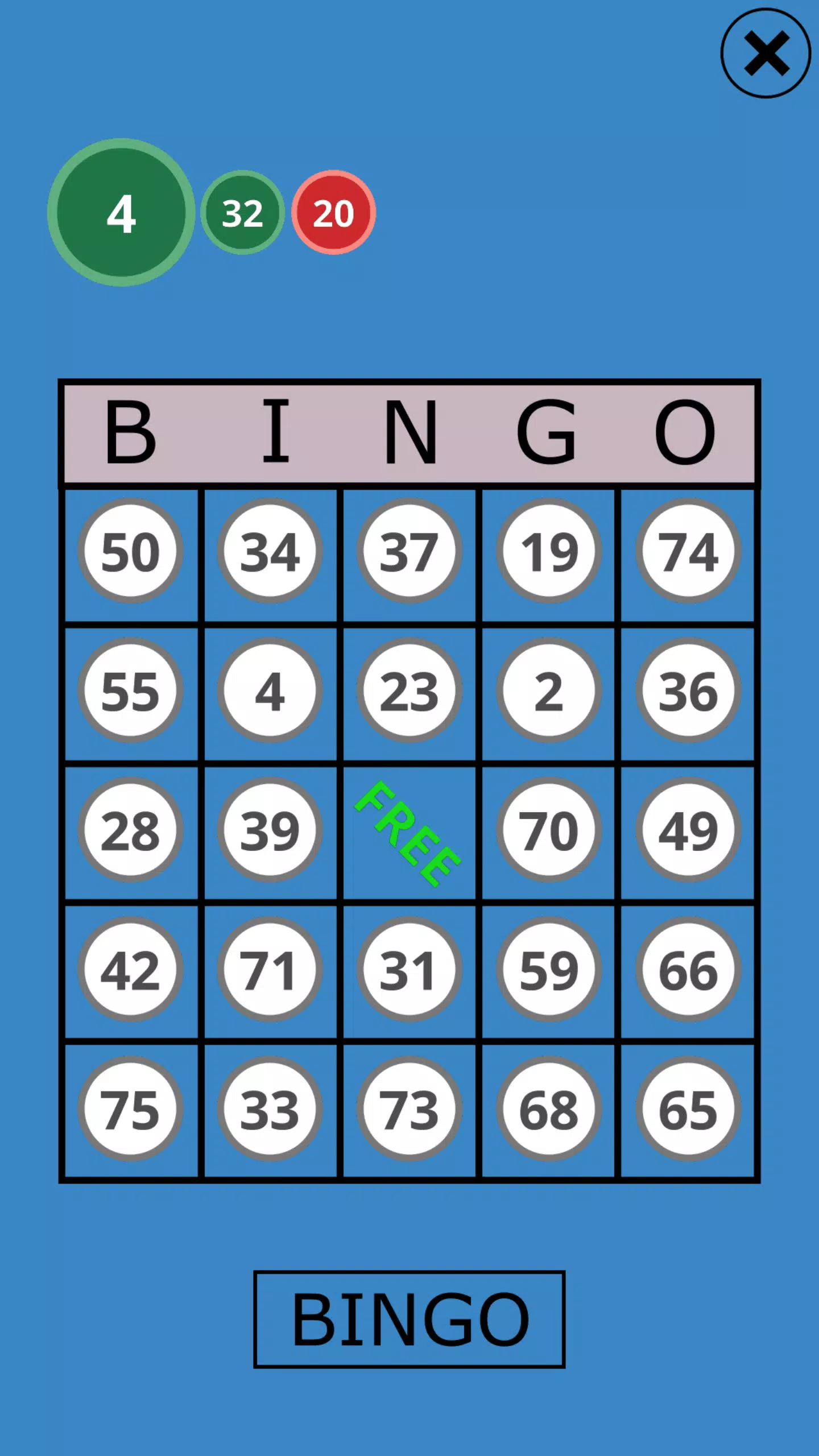 Classic Bingo Touch