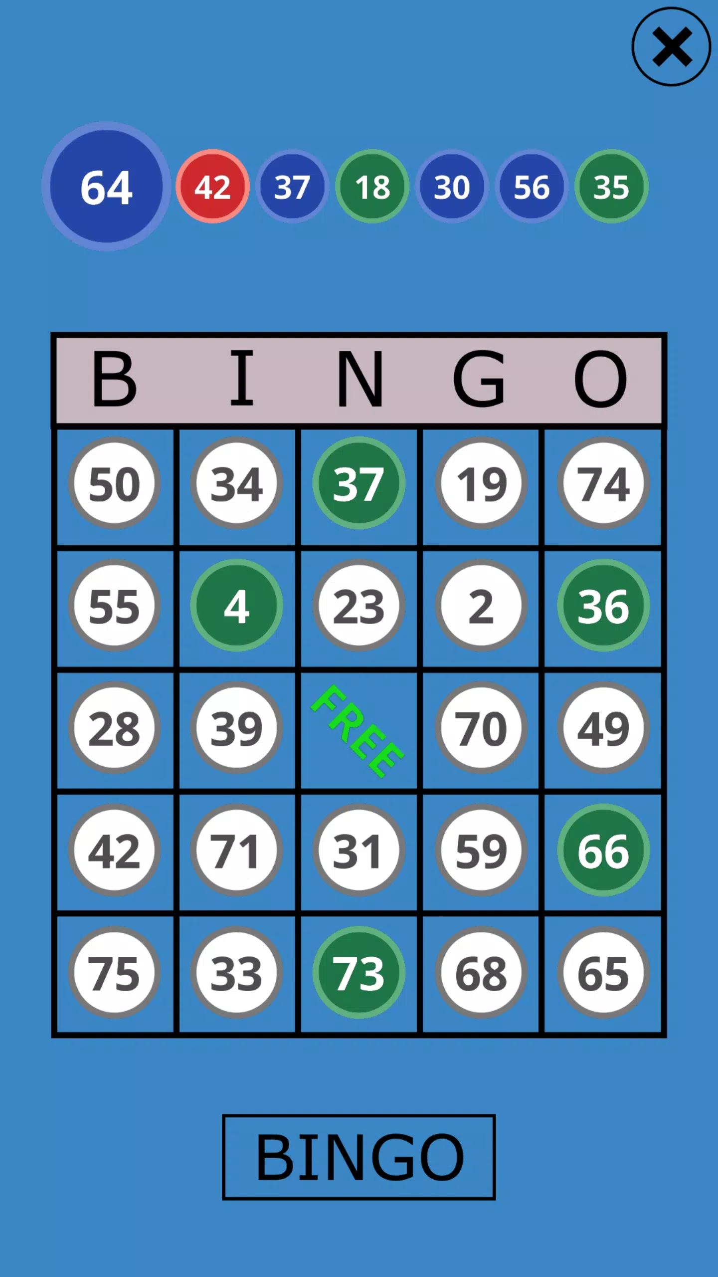 Classic Bingo Touch