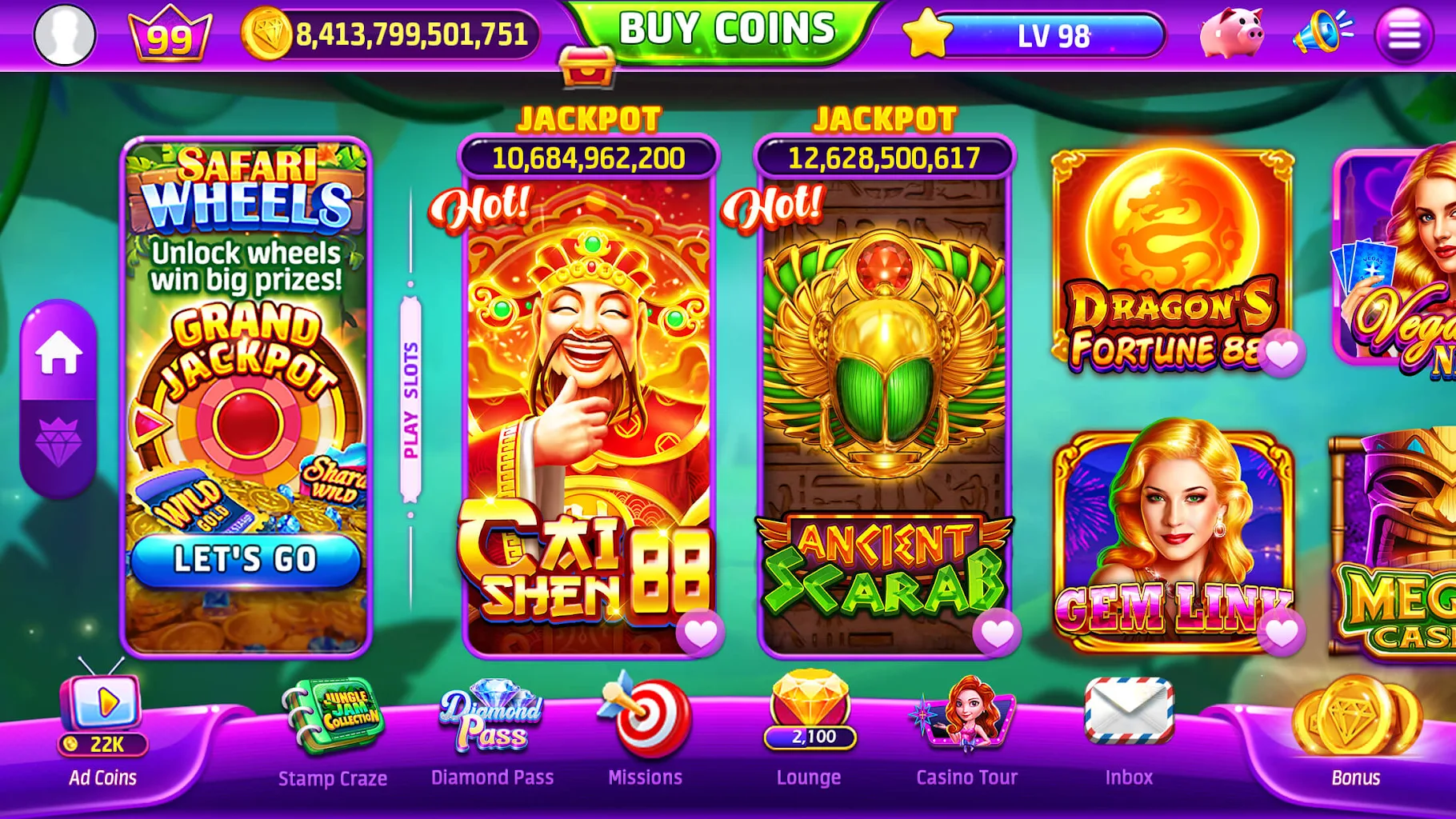 Golden Casino - Slots Games