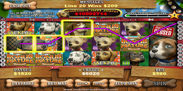 Pet Store Puppies Slots