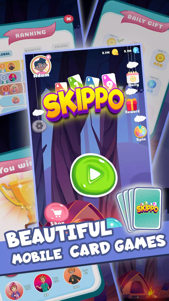 Skippo - Card Games