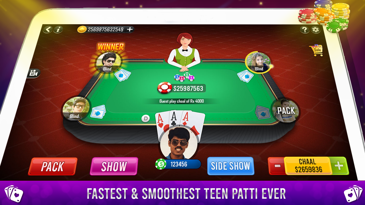 Teenpatti Indian poker 3 patti