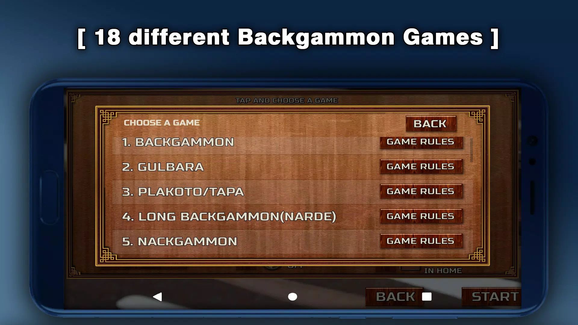 Backgammon Games : +18