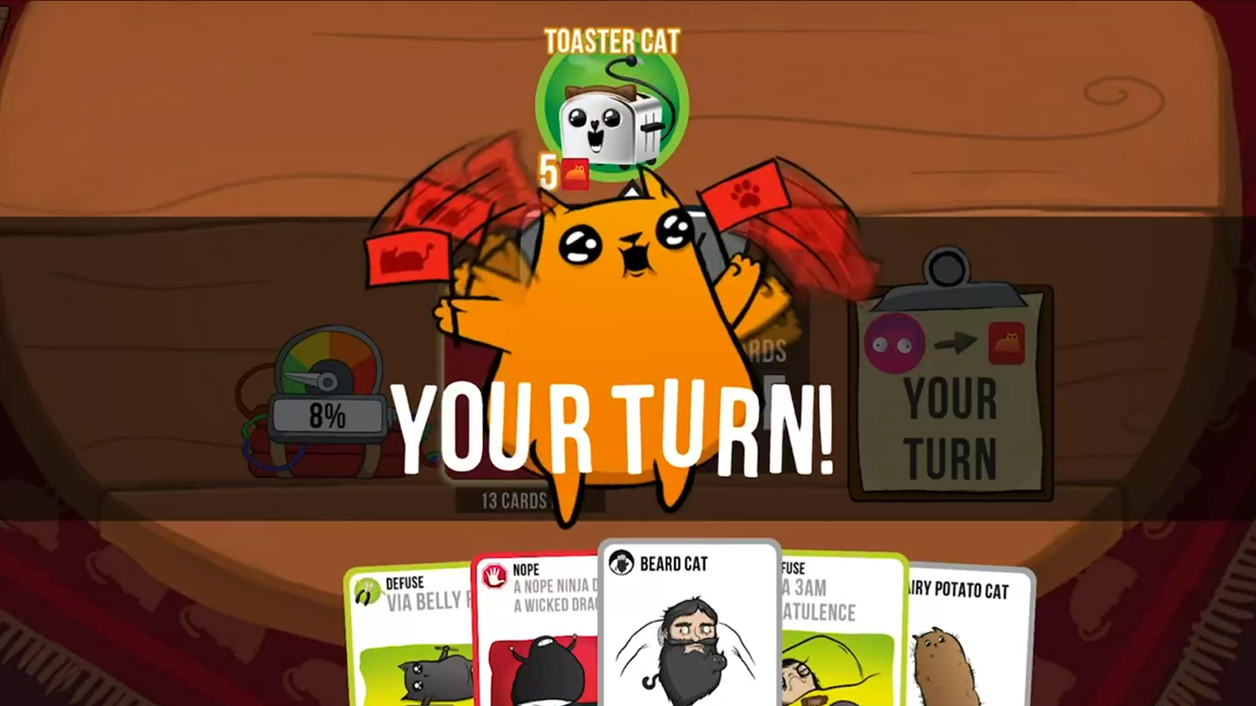 Exploding Kittens - The Game