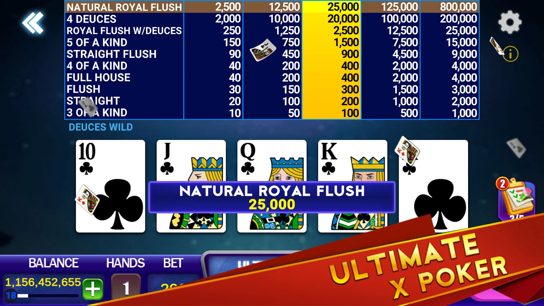 Deuces Wild: Video Poker Ultra