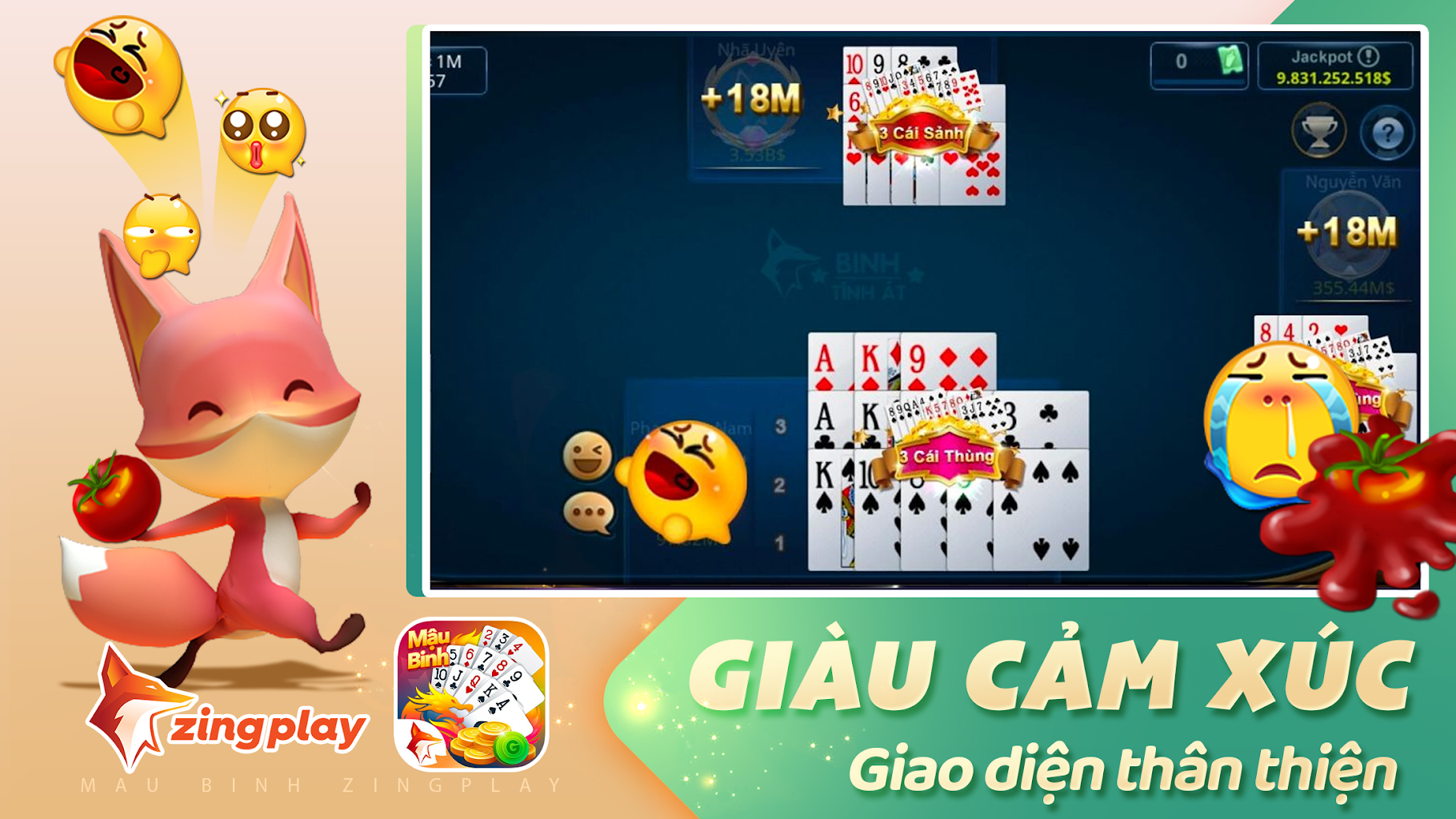 Poker VN ZingPlay ( Mậu Binh)