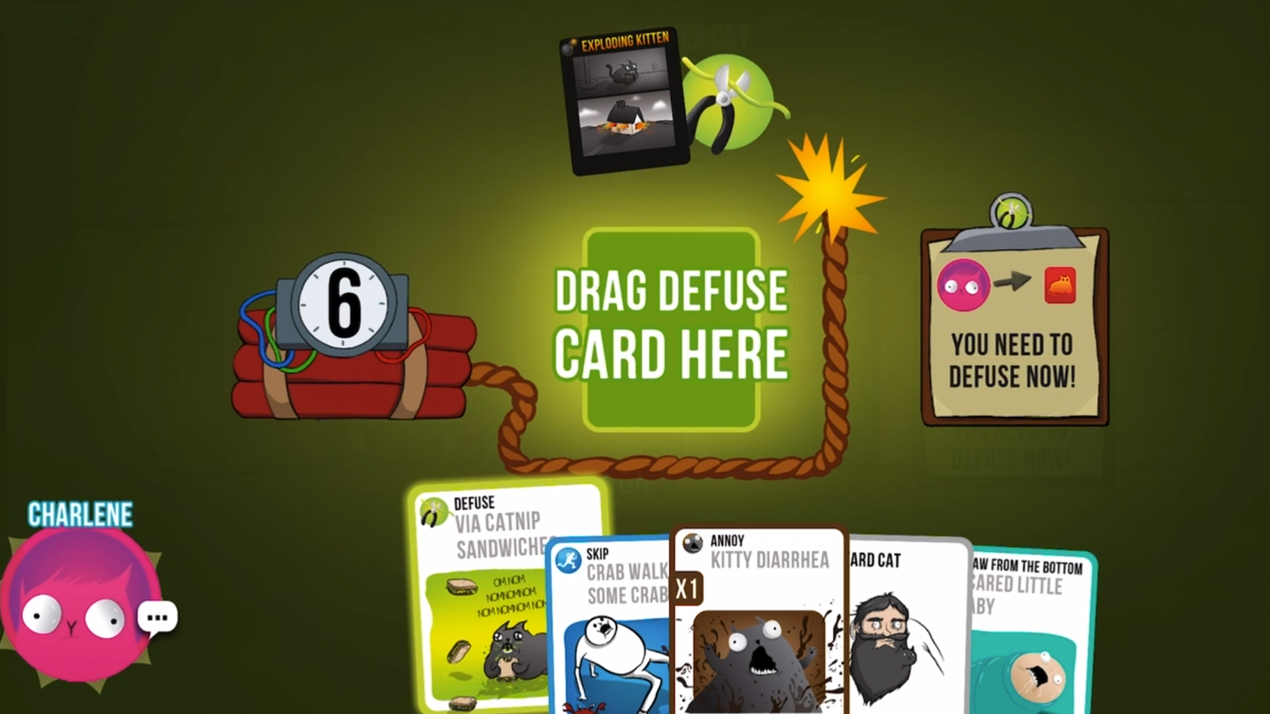 Exploding Kittens - The Game